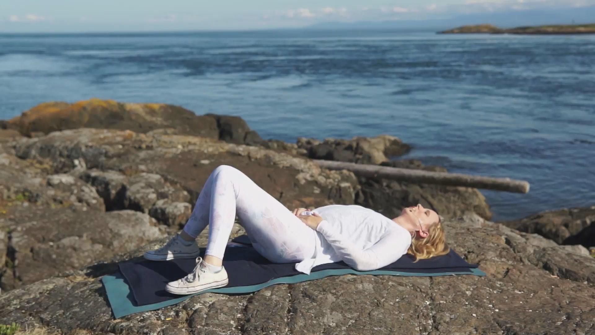 Yoga with Melissa: Belly Breathing for Anxiety (3 parts)
