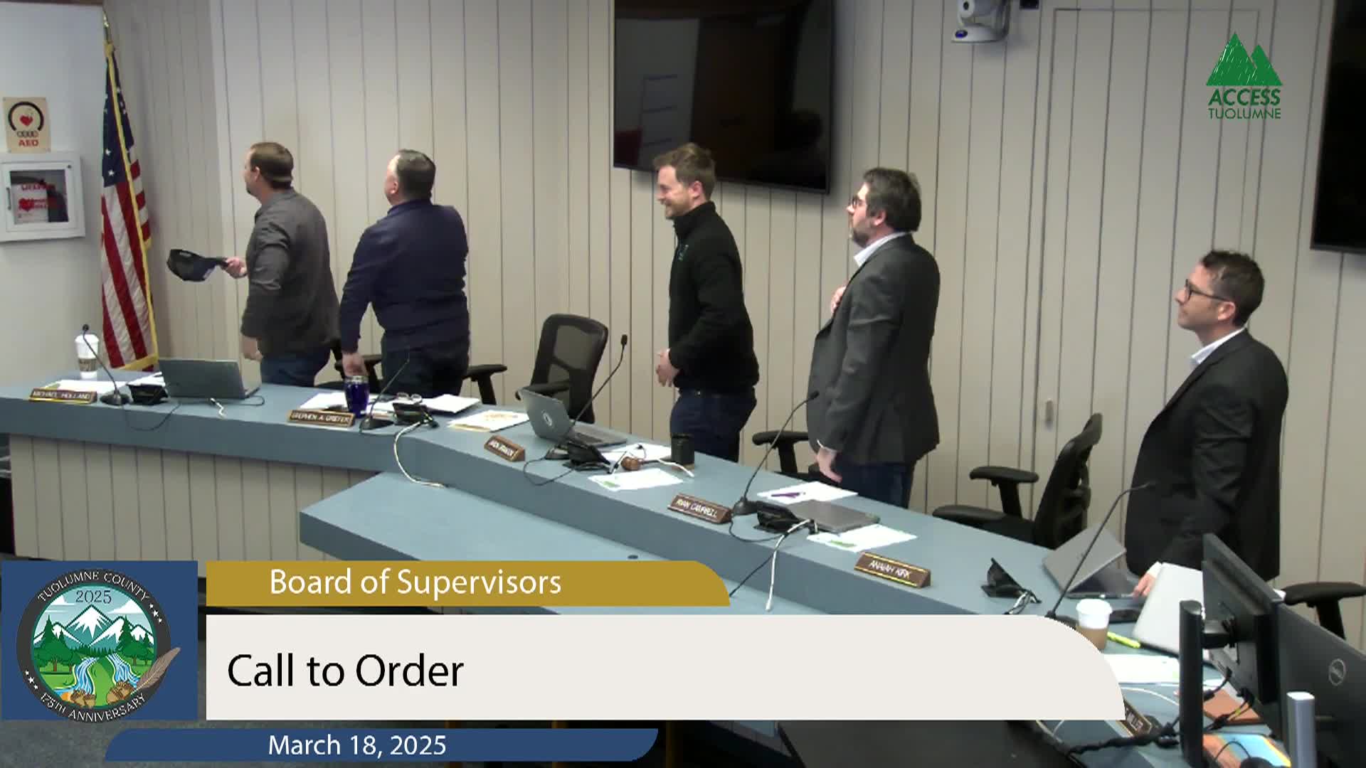 Thumbnail image for Tuolumne County Board of Supervisors - LIVE