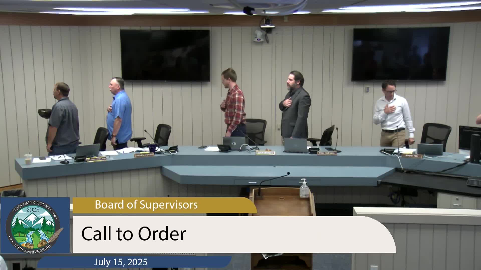 Tuolumne County Board of Supervisors - LIVE