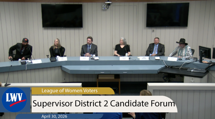 Thumbnail image for LWV Candidate Forum: Supervisor, District 2