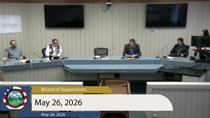 Thumbnail image for Tuolumne County Board of Supervisors- May 26, 2026 (Special)