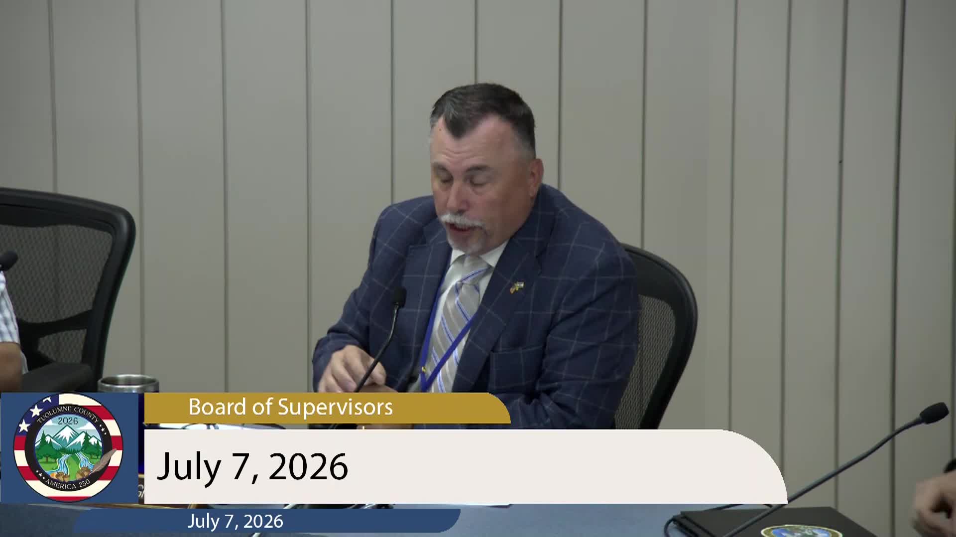 Thumbnail image for Tuolumne County Board of Supervisors - LIVE