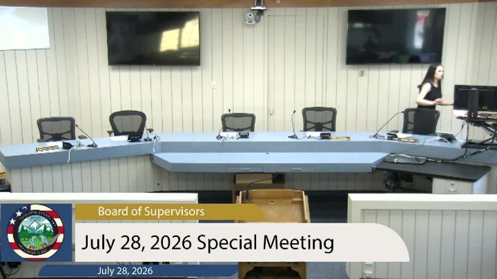 Thumbnail image for Tuolumne County Board of Supervisors - July 28, 2026 (Special)