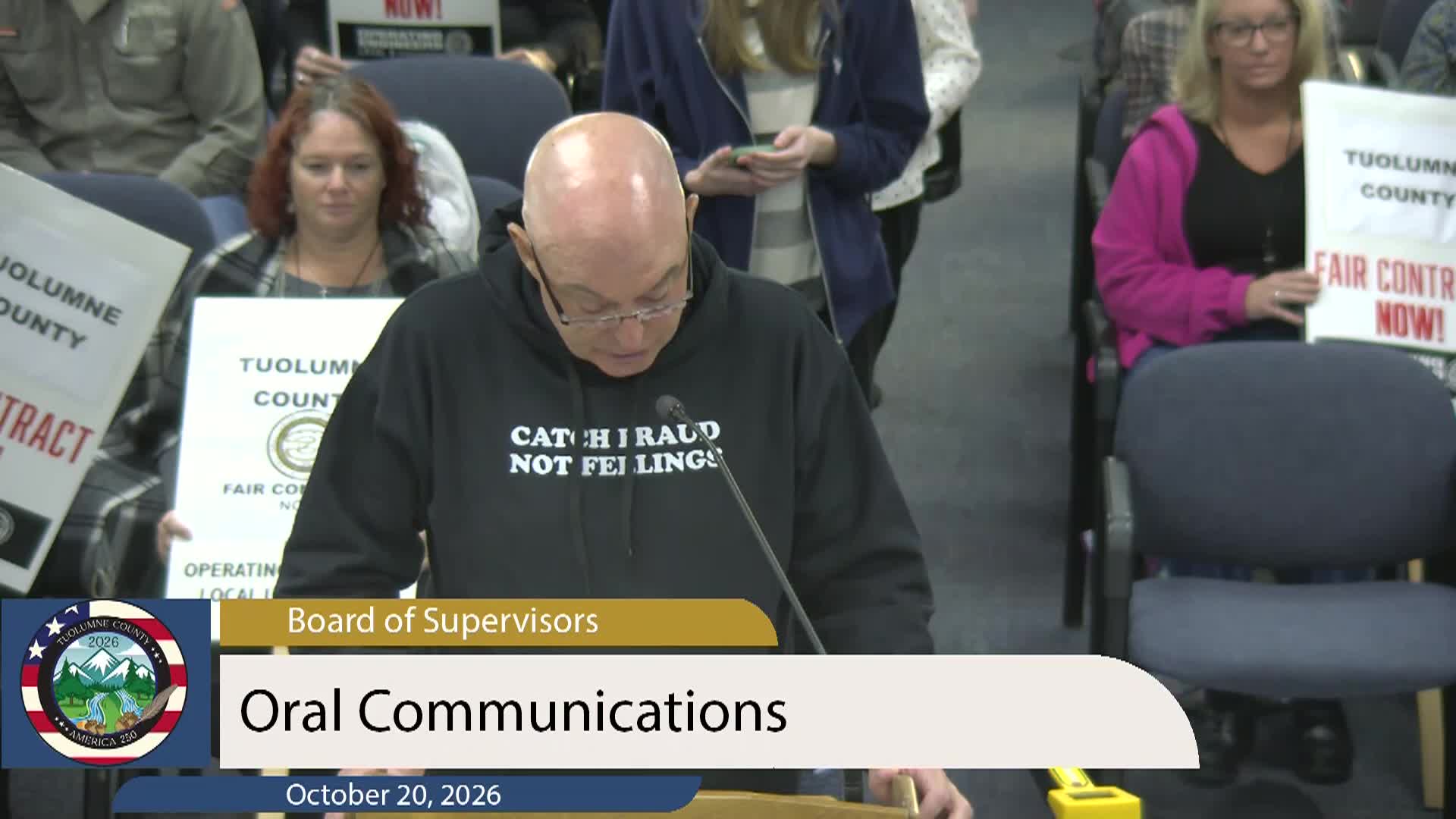 Thumbnail image for Tuolumne County Board of Supervisors - LIVE