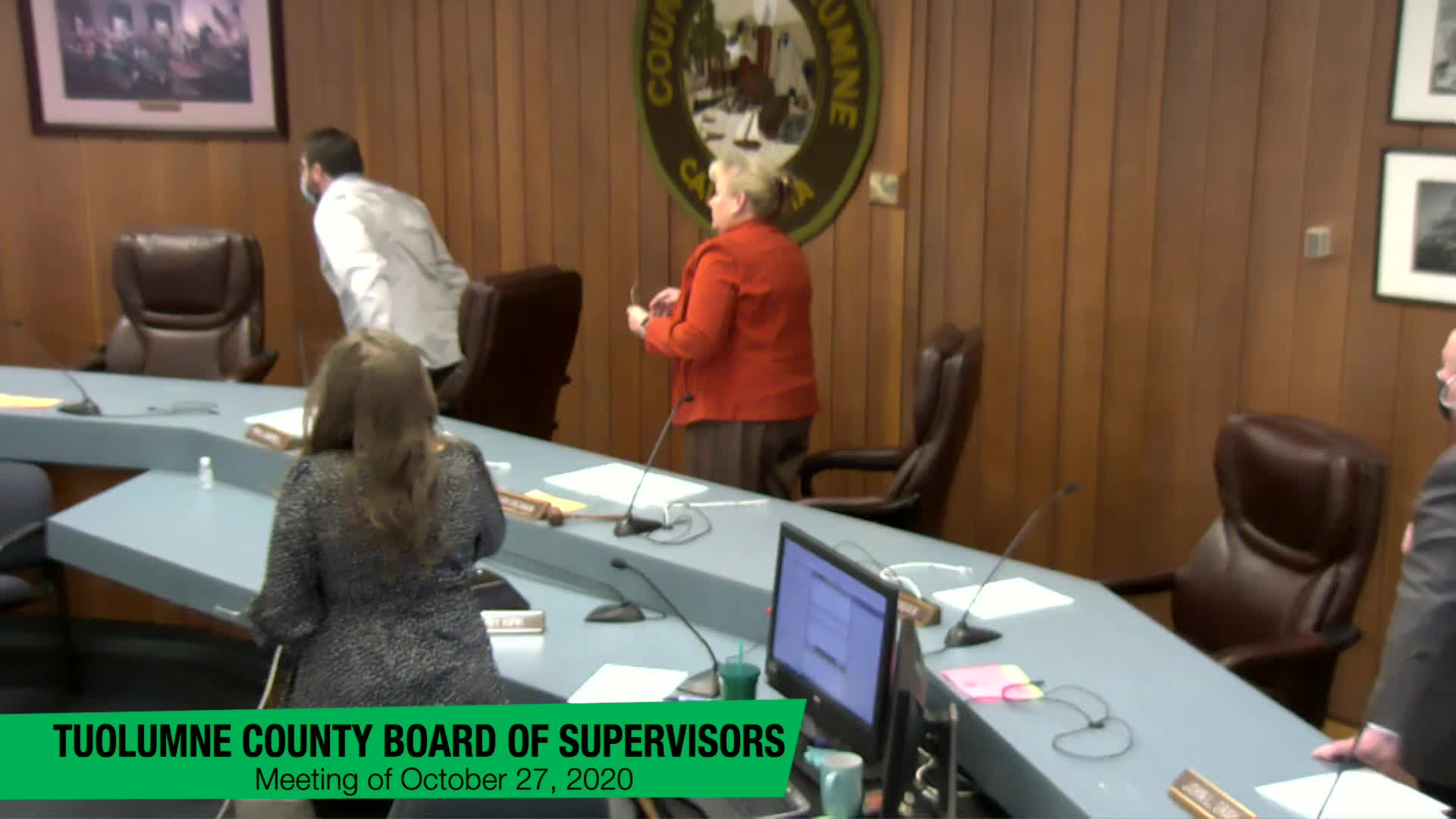 Tuolumne County Board of Supervisors - October 27, 2020