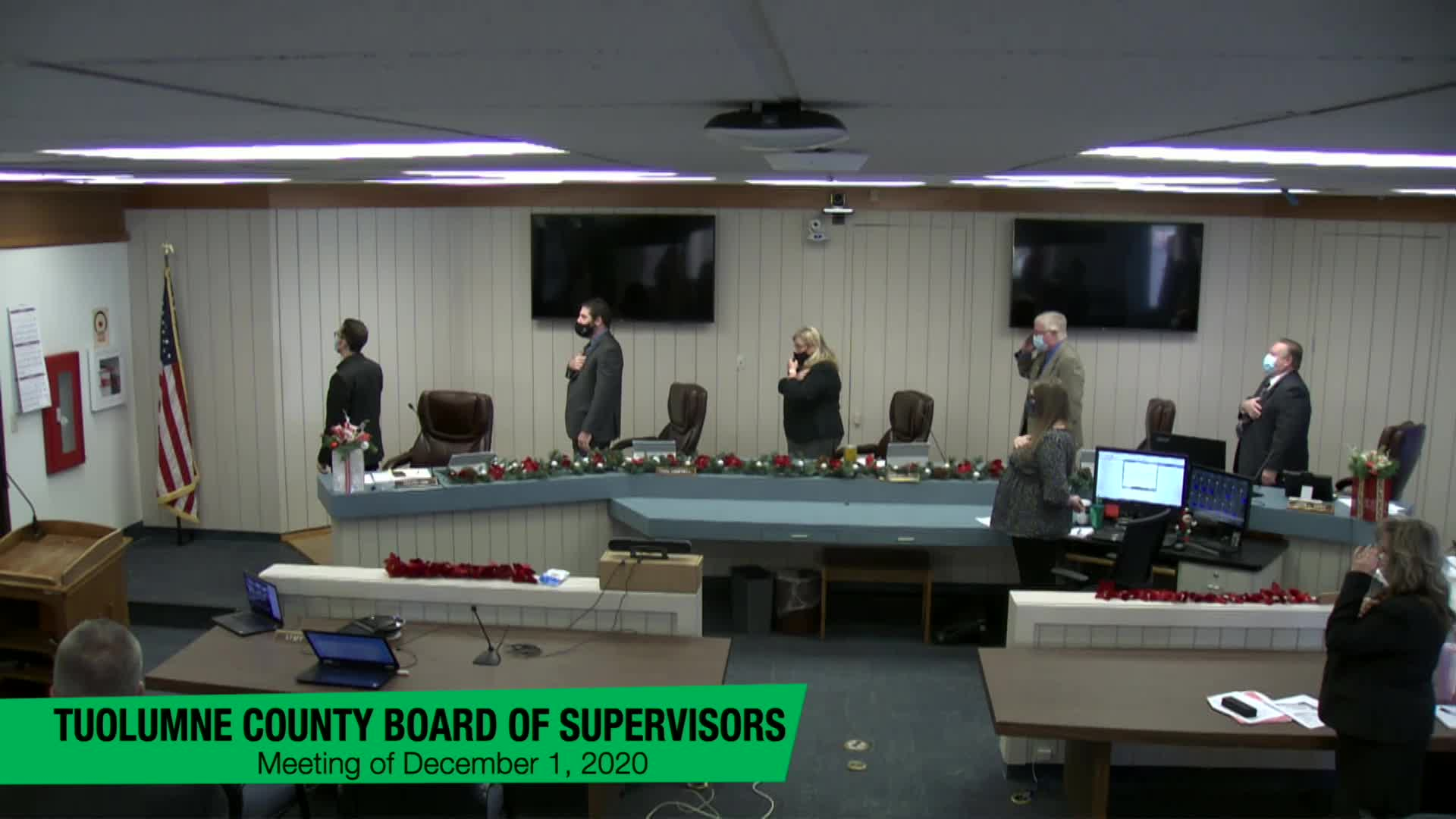 Tuolumne County Board of Supervisors - December 1, 2020