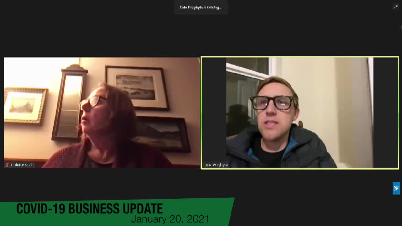 COVID-19 Business Update Webinar - January 20, 2021