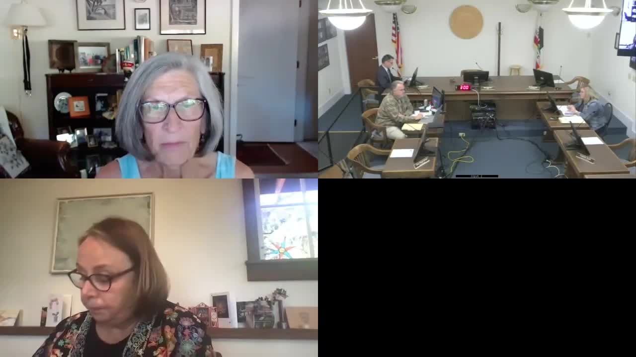 Sonora City Council - July 6, 2021