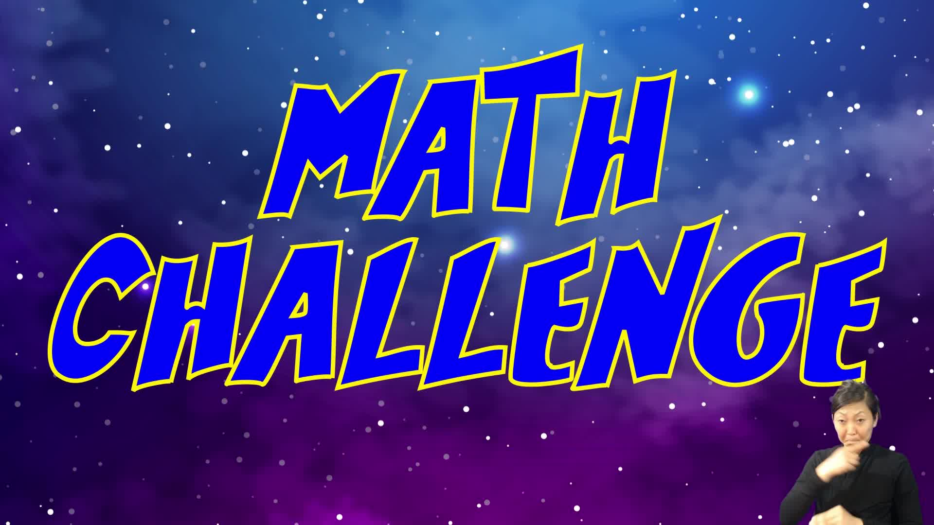 Thumbnail image for Captain Encouragement: Math Challenge
